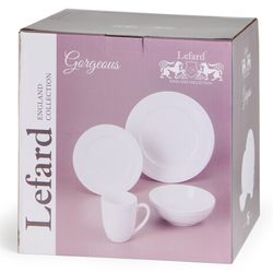 НАБОР ПОСУДЫ ОБЕДЕННЫЙ LEFARD "GORGEOUS" НА 4 ПЕР. 16 ПР