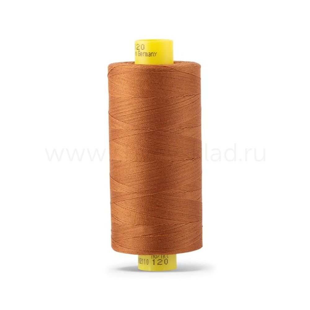 Нитка Gutermann Mara 120 (1000 метров), 1 кат., универсальная | 448 шоколадная охра