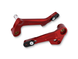 PEC02-RP9L5-RP906 CNC RACING GEAR/REAR BRAKE LEVERS COMP (MTS)