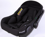 Детская коляска Peppy Monaco Thermo 3 в 1 с автокреслом Rise Black Black