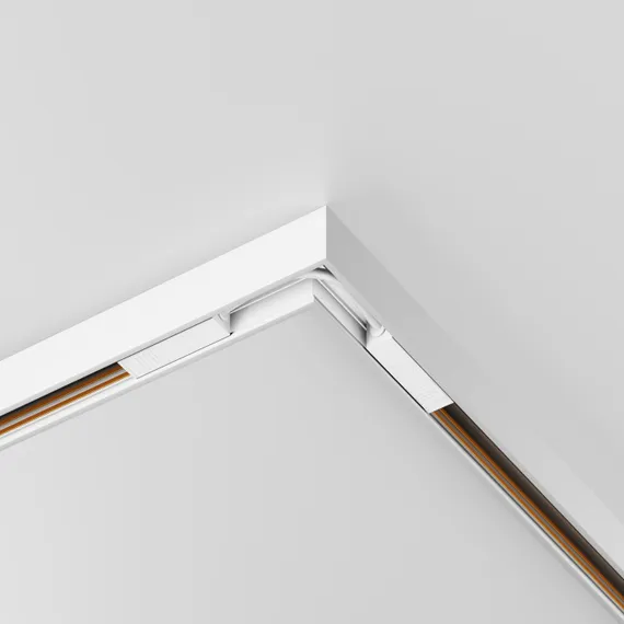 Соединитель угловой Accessories for tracks Exility TRAMN034CL-41W Maytoni