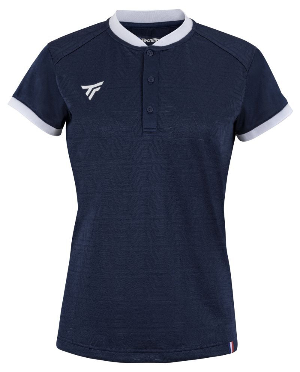 Женское поло Tecnifibre Team Mesh Polo - небесный