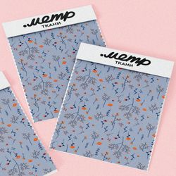 Ткань шифон мелкие жёлтые цветы