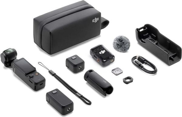 Экшн-камера DJI Osmo Pocket 3 Creator Combo Темно-серый | Black