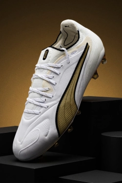 Бутсы Puma King 20 Ultimate FG/AG - белый