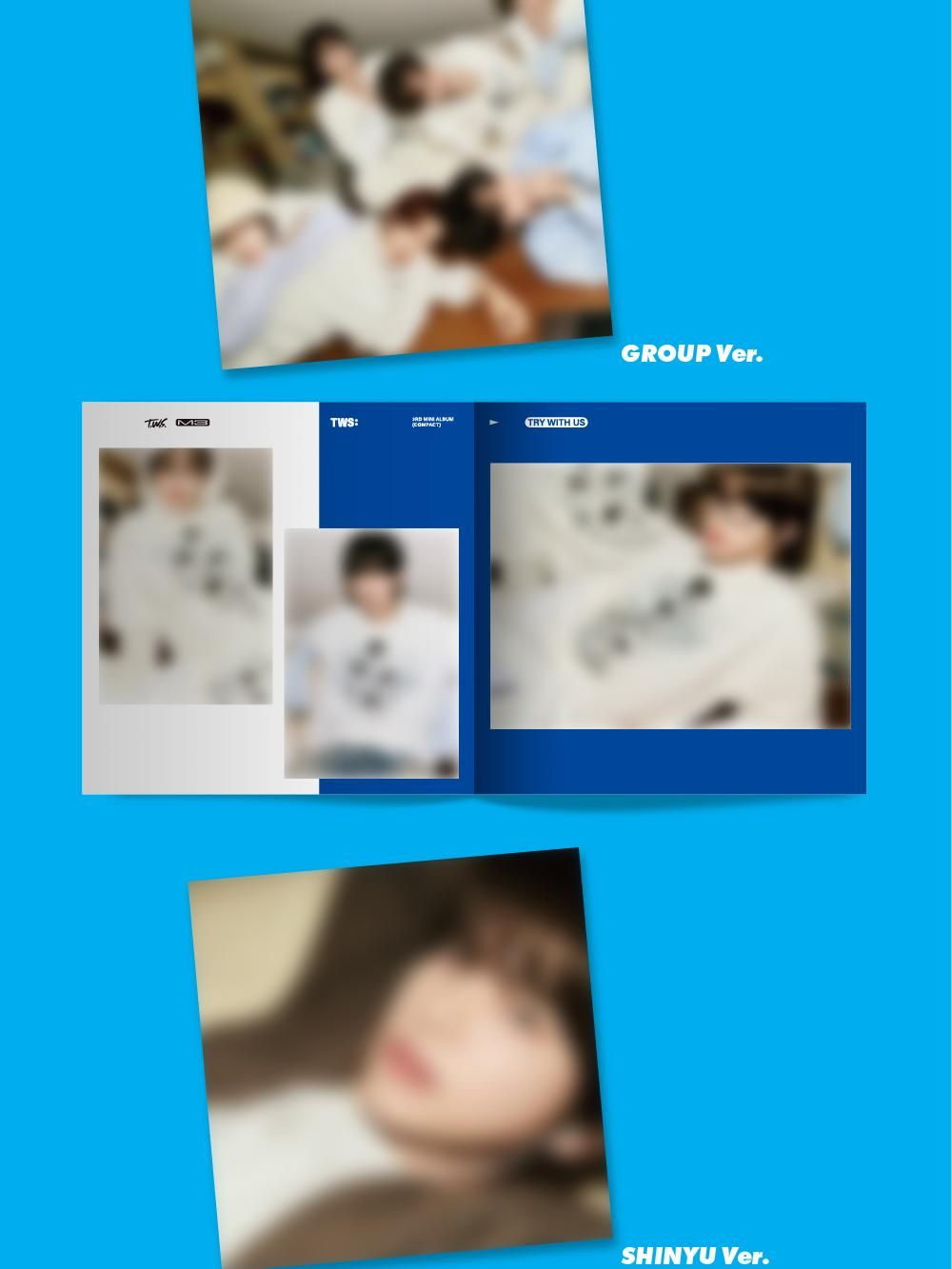 Альбом TWS - TRY WITH US 3rd Mini Album COMPACT RANDOM Version