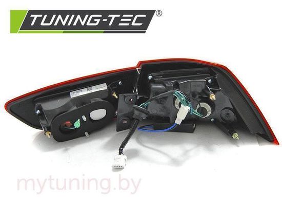 Задние фонари RED WHITE LED BAR для Mitsubishi Lancer X