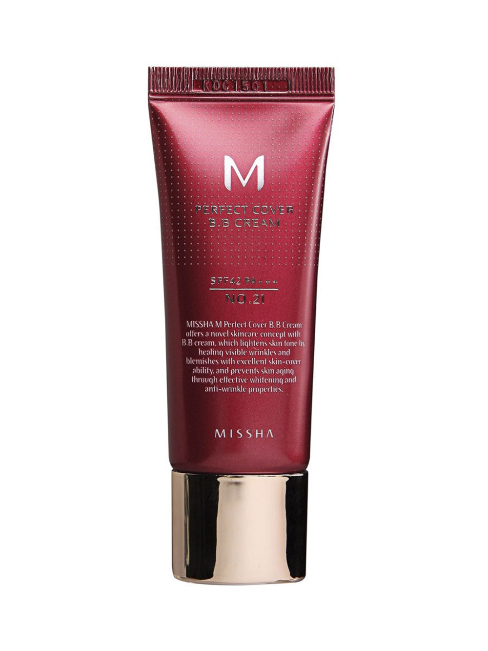 BB Крем Missha Perfect Cover BB Cream, 21 тон 20 мл.