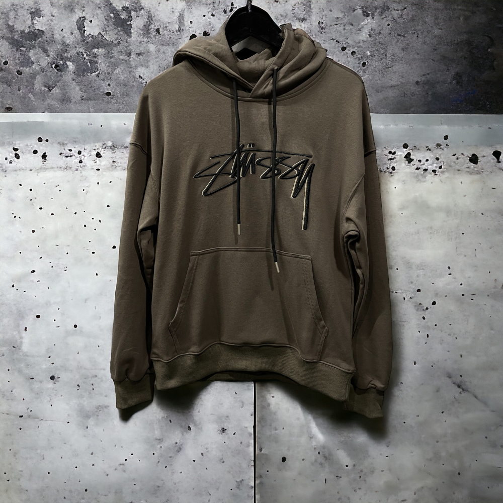Худи Stussy #2 • Темно-коричневый