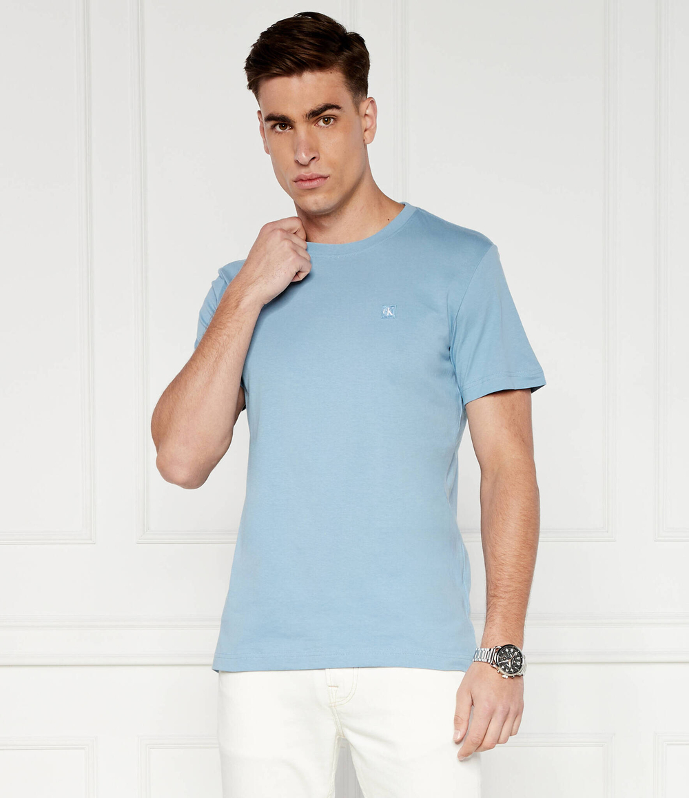 Футболка CALVIN KLEIN JEANS - голубой(J30J325268)