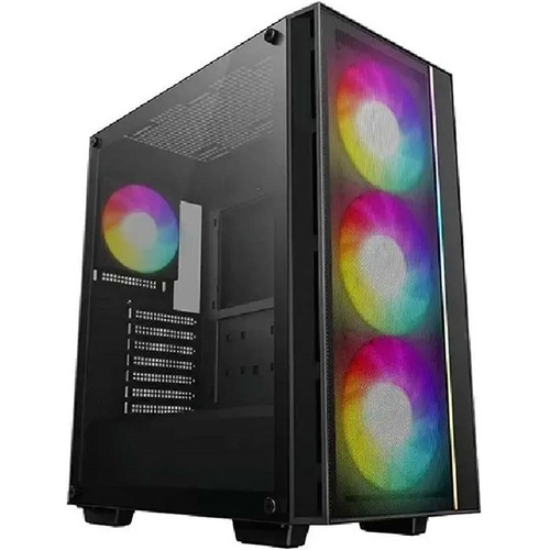 Корпус Midi-Tower DeepСool MATREXX 55 MESH V4 RGB Black (R-MATREXX55-BKAGA4-G-4)