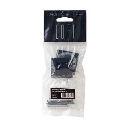 Фиксатор APECS LOFT WC-7718-INOX-BLM черный матовый