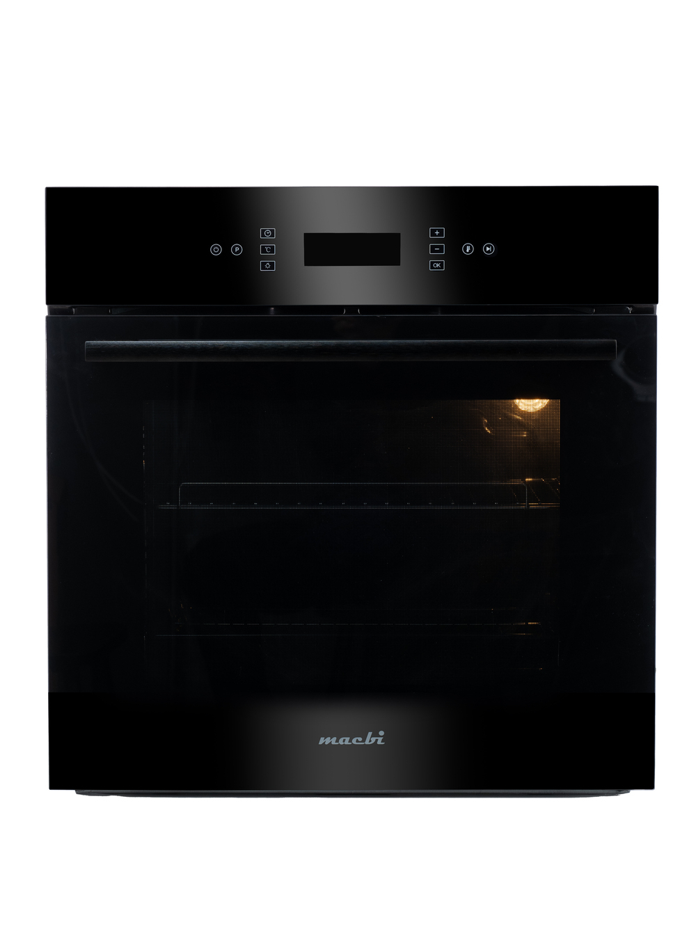 Духовой шкаф электрический встраиваемый MACBI MBO 6711W (BLACK) черный, 70л, 11 режимов, до 250 Со