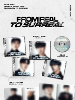 Альбом HIGHLIGHT - FROM REAL TO SURREAL 6th Mini Album JEWEL RANDOM Version