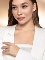 Булавка брошь с буквой Е