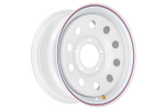 Диск усиленный УАЗ стальной белый 5x139,7 7xR16 d110 ET+30