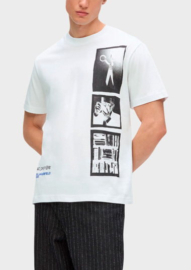 Футболка KARL LAGERFELD JEANS Reg Karl Polaroid Tee