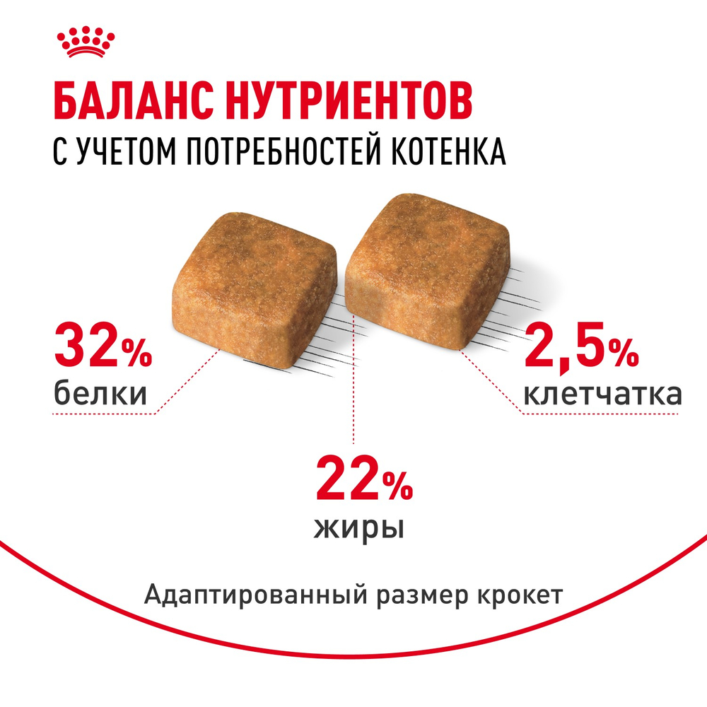 Royal Canin Persian Kitten Персиан Киттен Корм сухой для котят персидской породы до 12 месяцев 400г