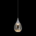 Подвесной светильник MD24001004-1A chrome/clear