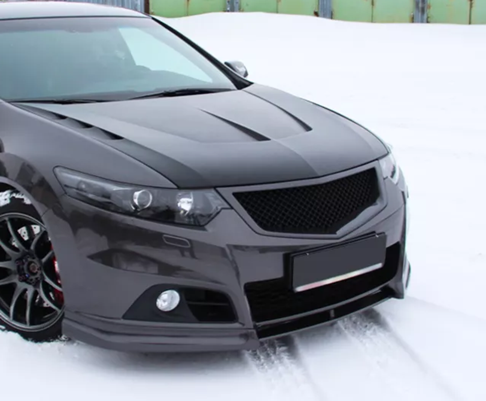 Юбка на передний бампер Modulo на Honda Accord 8