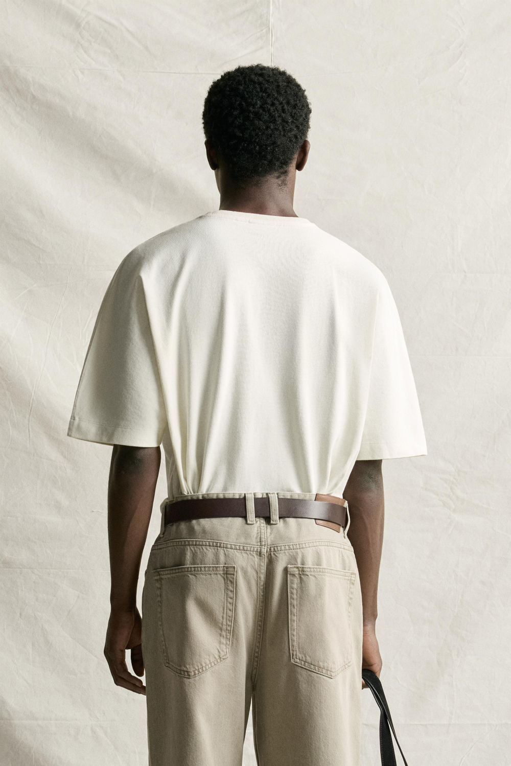 ФУТБОЛКА BOXY FIT HEAVYWEIGHT — ZARA
