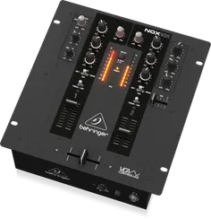 BEHRINGER NOX101 - 2-канальный DJ микшер с полным VCA управлением ULTRAGLIDE кроссфейдером