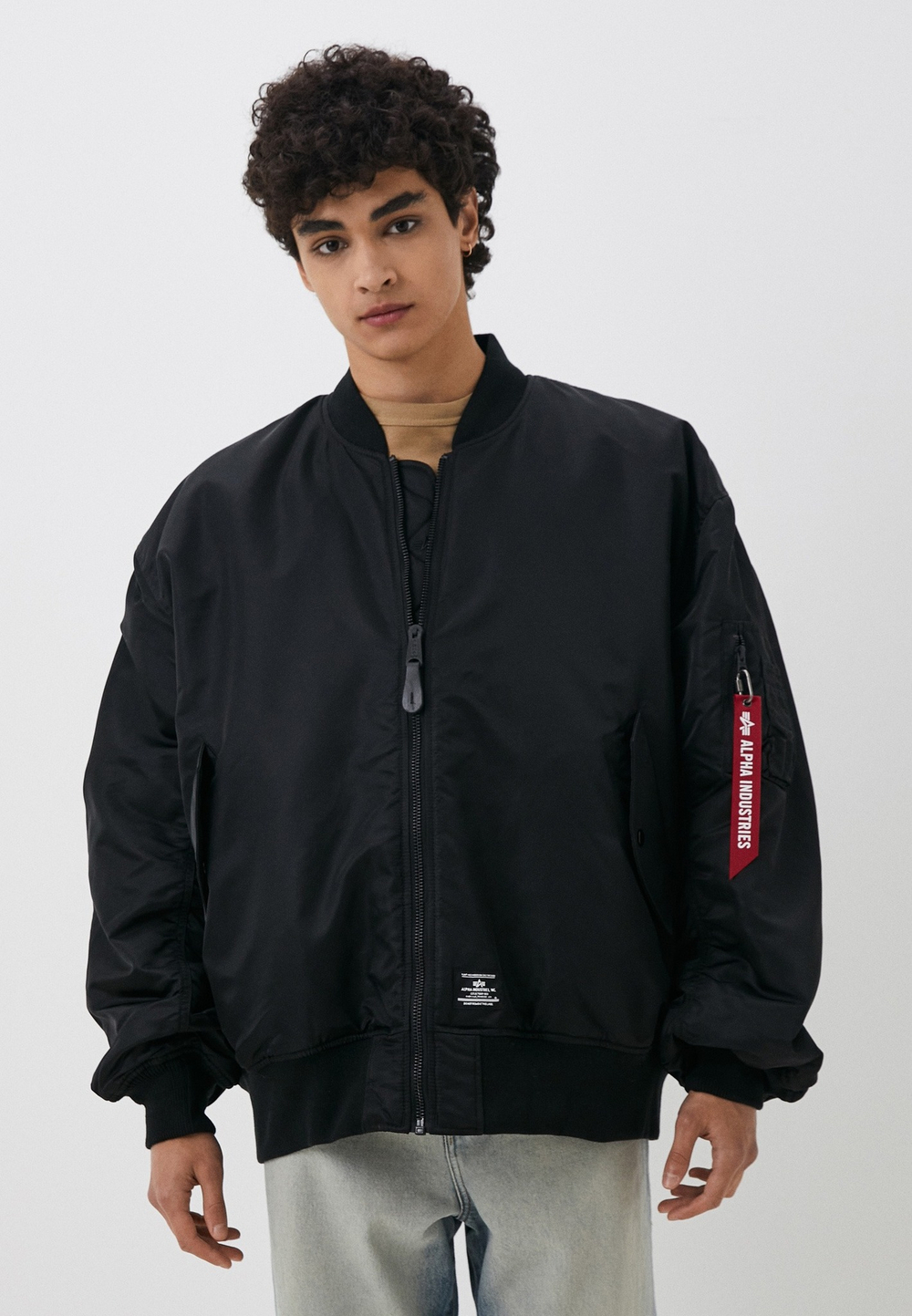 Куртка утепленная мужская ALPHA INDUSTRIES MA-1 BLOODCHIT FLIGHT JACKET GEN II