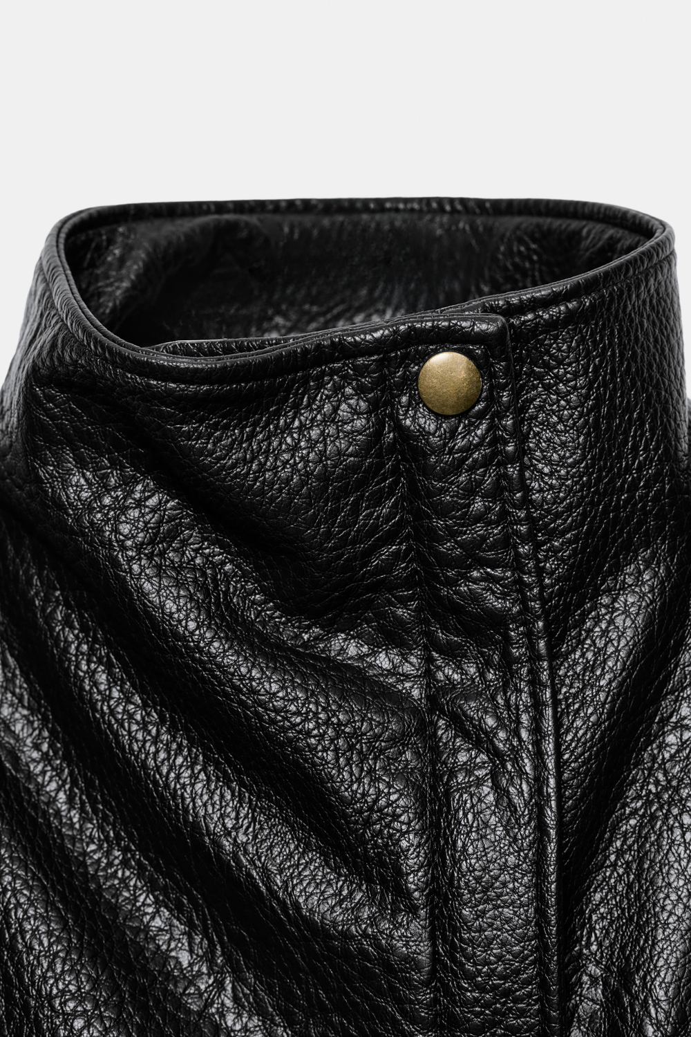 БОМБЕР ИЗ ИСКУССТВЕННОЙ КОЖИ — ZARA
