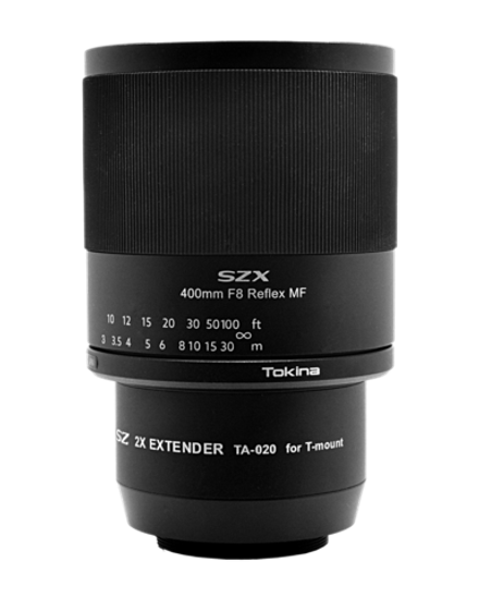 Объектив Tokina SZX SUPER TELE 400mm F8 Reflex MF для Micro 4/3 + 2x телеконвертер