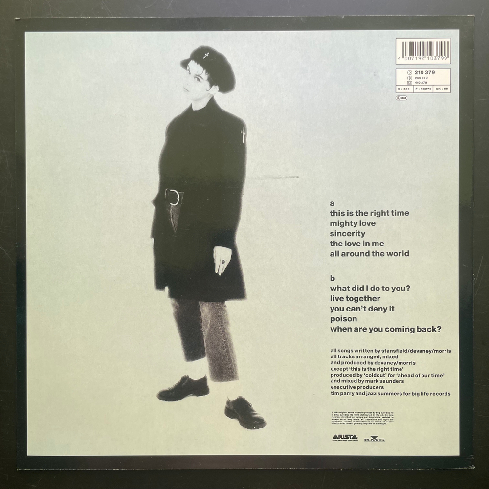 Lisa Stansfield- Affection (Германия 1989г.)