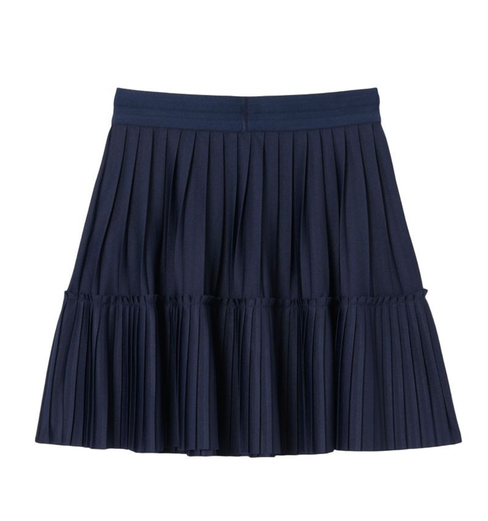 Юбка для девочки теннисная Lacoste Pleated Jersey - небесный