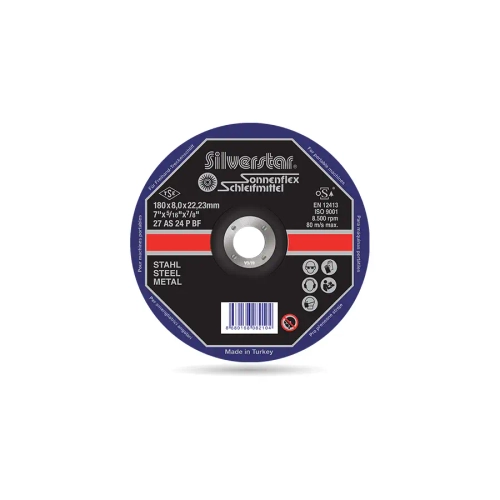 Абразивный шлифовальный диск Silverstar 230x6x22,23 мм Sonnenflex 00116