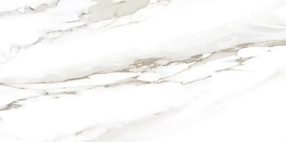 Настенная плитка ALMA Ceramica TWU09VRD004 Varadero 50x24.9 белая глянцевая под мрамор