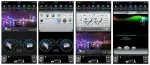 Магнитола для Toyota Alphard H20, Vellfire 2008-2014 (менее 10 динамиков) - Kuberg ZF-1269L-GE вертикальным 13" монитором в стиле "Тесла" на Android 13, Быстрая, CarPlay, 4G SIM-слот