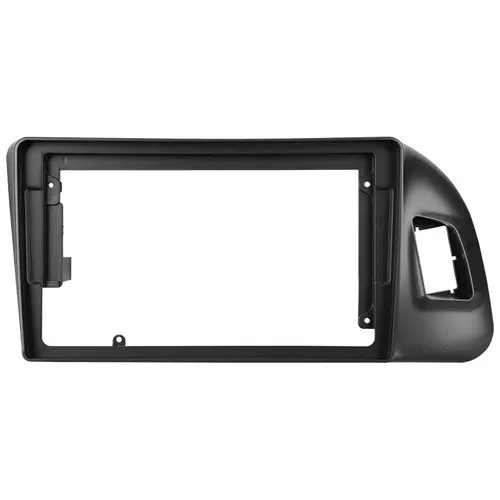 Комплект рамки с разъёмами 9" Audi Q5 2008-2017 c джойстиком MMI (поддержка штат. меню)