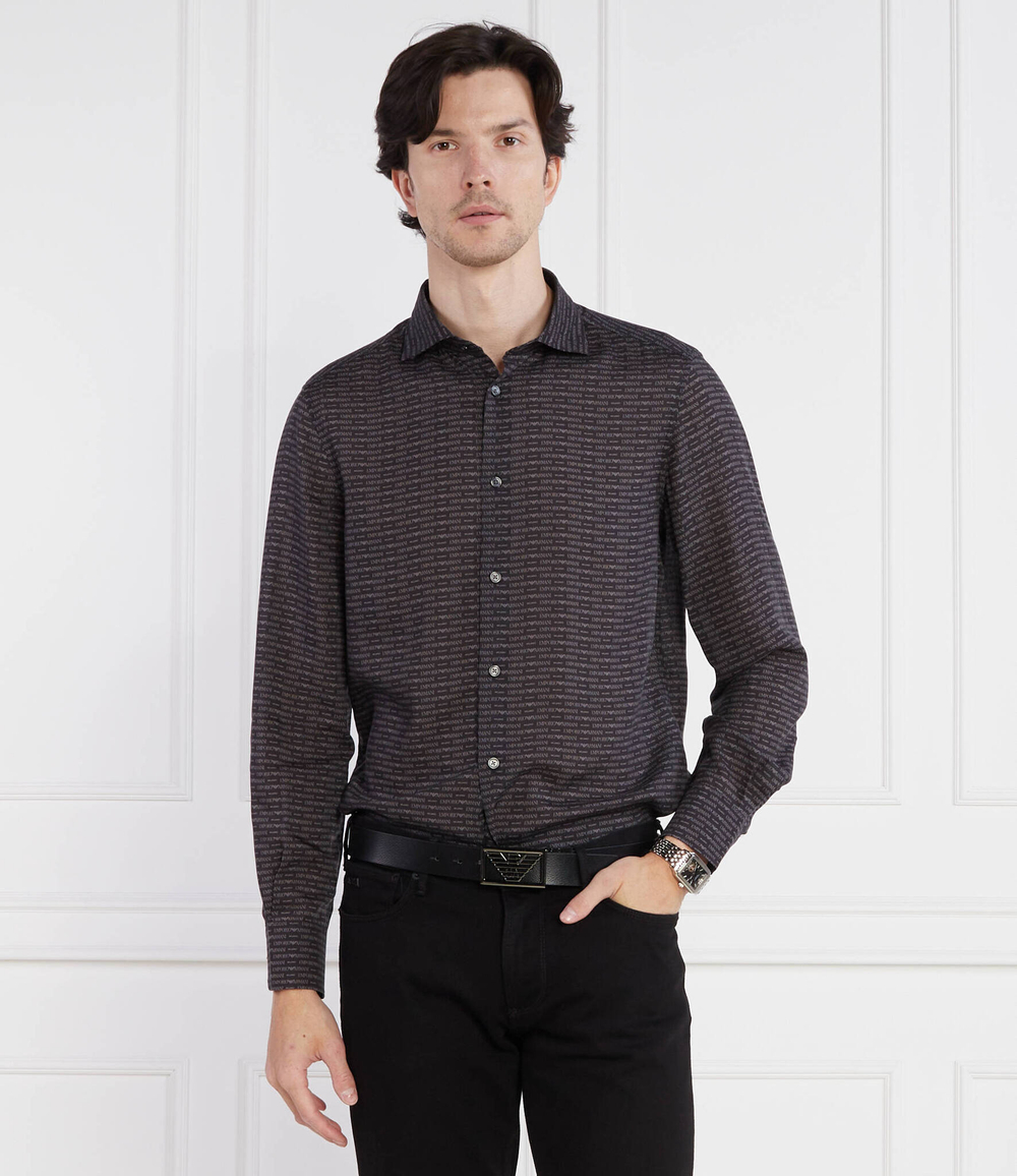 Рубашка Emporio Armani - графитовый(6R1CN1 1NKGZ)