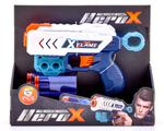 Пистолет с мягк. пулями, коробка JLX7210