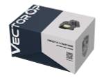 Коллиматор Vector Optics Frenzy-X 1x19x28 GenII, открытого типа, точка 3 МOA, красная, 9+2NV, на Weaver, IPX7, 39,5г - фото 3
