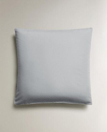 ZARA HOME (300 НИТЕЙ) НАВОЛОЧКА ИЗ ХЛОПКА ПЕРКАЛЬ, СИНИЙ