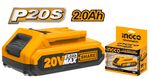 Аккумуляторная батарея Li-Ion 20 В, 2 Ач INGCO FBLI2001 INDUSTRIAL