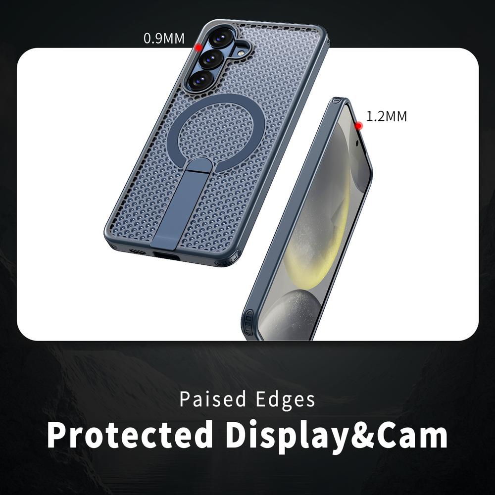 Прозрачный чехол Mesh Pro Magnetic Case для Samsung Galaxy S26+