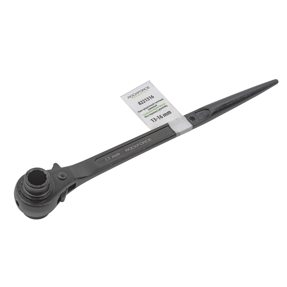 Ключ трещоточный ступичный усиленный 13-16мм RockForce##Rock FORCE RF-8221316