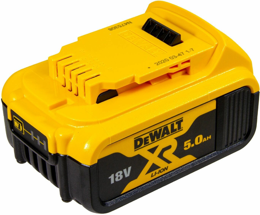 Аккумуляторная УШМ DEWALT DCG405P3-QW, 18 В XR, диск 125 мм, 3 АКБ 5 А·ч, ЗУ, кейс TSTAK