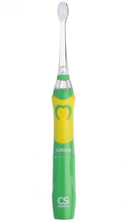 Электрическая звуковая зубная щетка CS Medica CS-562 Junior (зелёная)