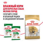 Royal Canin Pug Adult Мопс Эдалт Корм сухой для взрослых собак породы Мопс от 10 месяцев 1,5кг