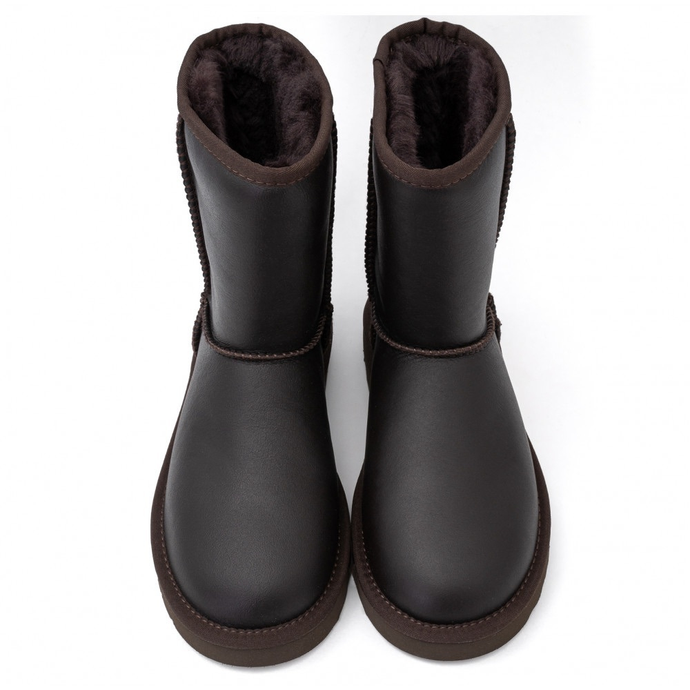 UGG Classic Short Metallic Chocolate