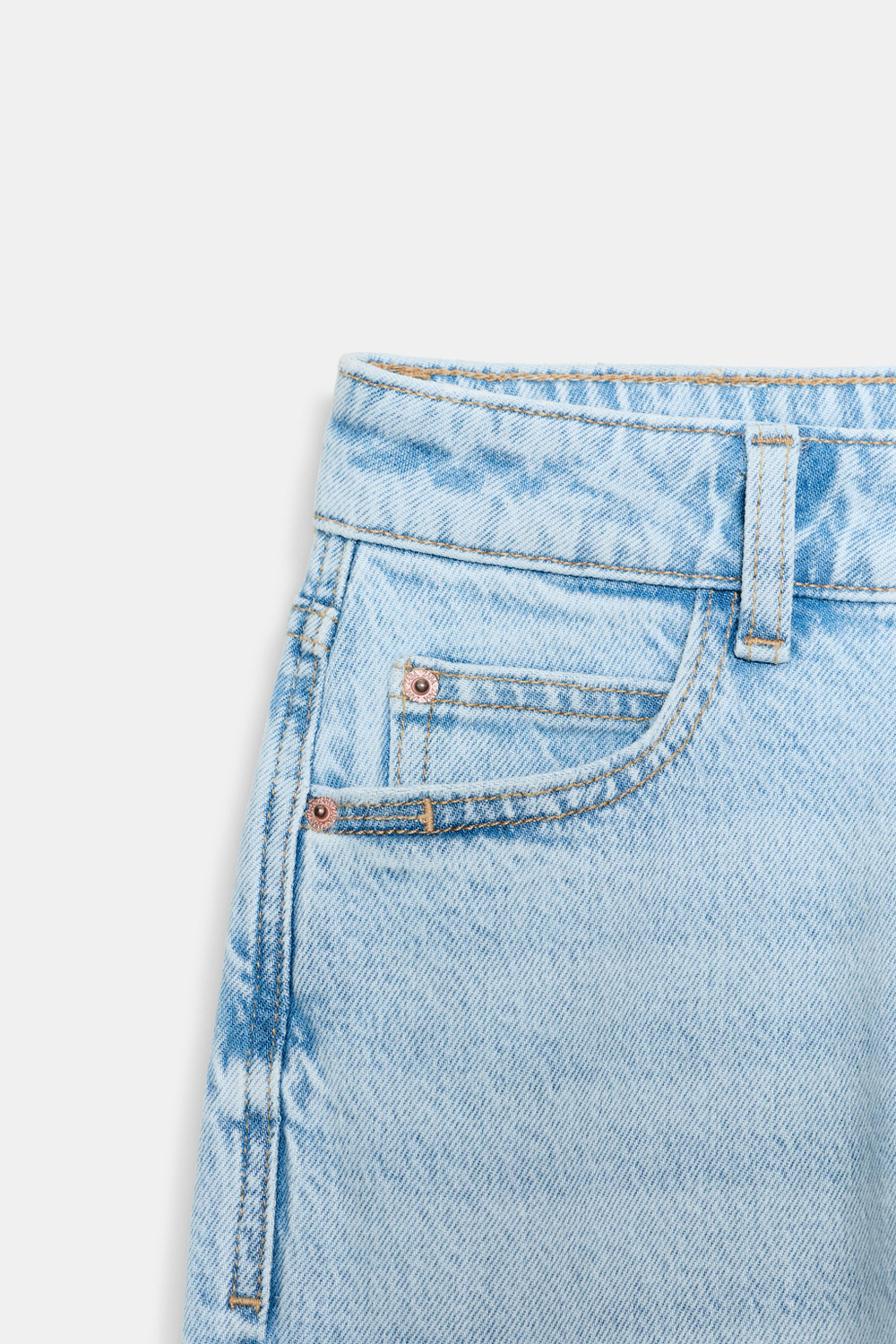 ДЖИНСЫ Z1975 MOM FIT С ВЫСОКОЙ ПОСАДКОЙ — ZARA