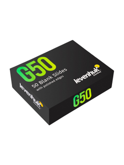 Стекла предметные Levenhuk G50, 50 шт.