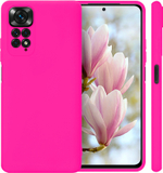Мягкий Soft Touch чехол из силикона для XIAOMI REDMI NOTE 11 / 11S с бархатной подкладкой