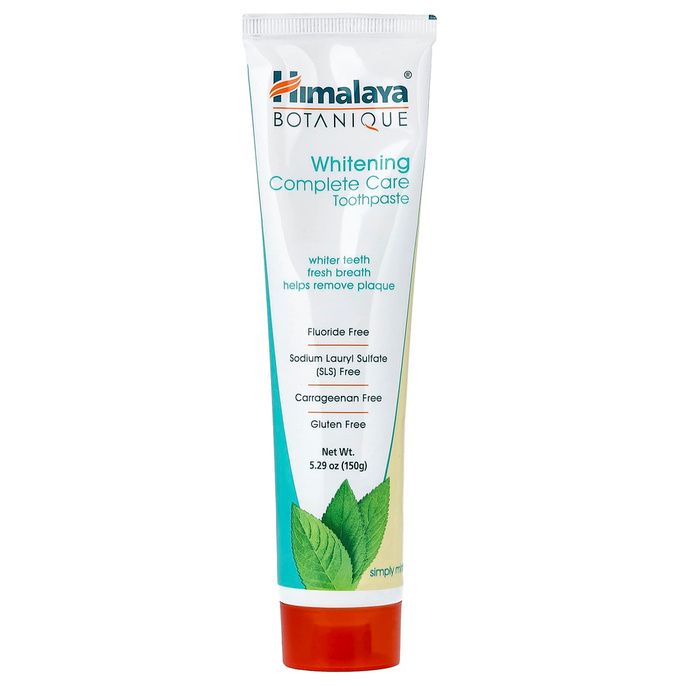 Himalaya, Botanique, отбеливающая зубная паста Simply Mint, 5,29 унций (150 г)
